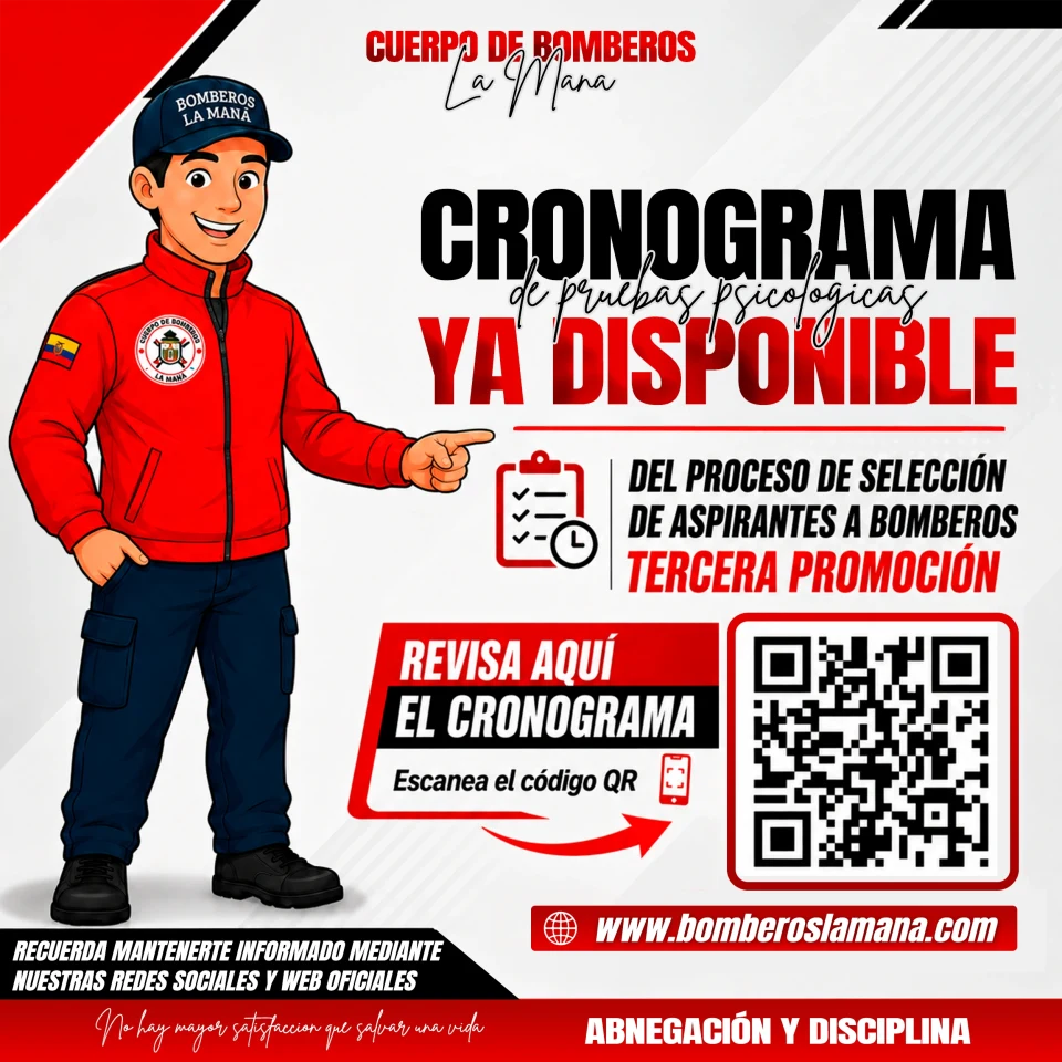 📋🚒 CRONOGRAMA YA DISPONIBLE
